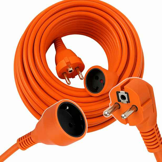 Prodlužovací Kabel 50 m Pro Zahradu Sekačky Na Nářadí 2x1,5 mm