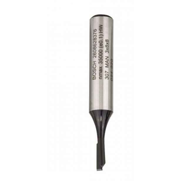 Bosch - Frézovací bit na dřevo, žlábkovací, 3x51 mm 2608628376