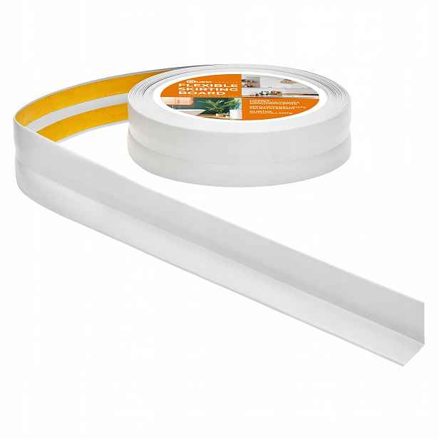 Dokončovací lišta samolepicí světle šedá Pvc 25x25mm 20m
