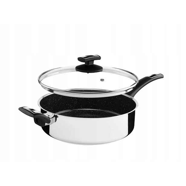 Kolimax Pánev Cerammax Pro Standard 26 cm s rukojetí, se skl. poklicí, čern