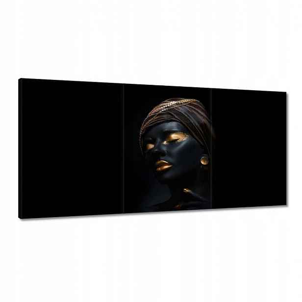 Obrazy 180x90 Zlatý make-up