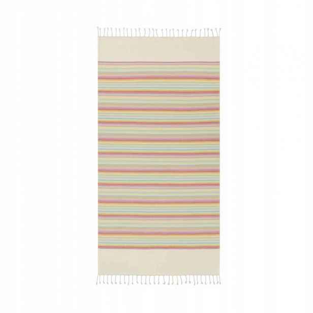 Plážová osuška Lifestyle Hamam 90x180 vícebarevná froté 370g/m2 Cawoe