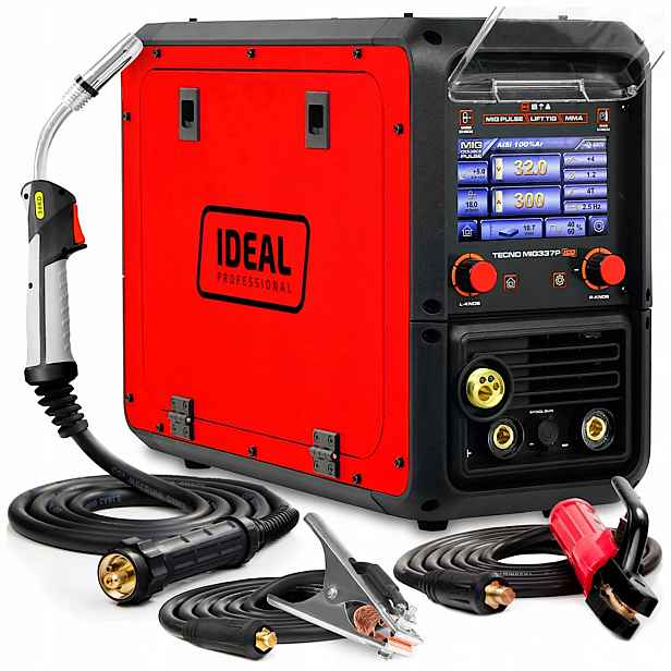 Svářečka Migomat Pro Hliníkovou Ocel 300A Ideal Tecno Mig 337 Synergie Puls