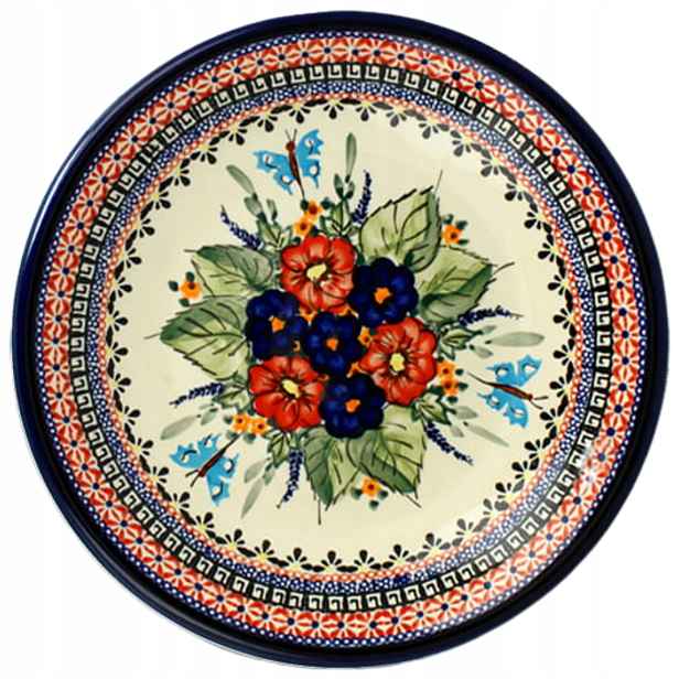 Obědový talíř Keramika Bolesławiec 1 Druh ø 24 cm GU1001DEK149Art
