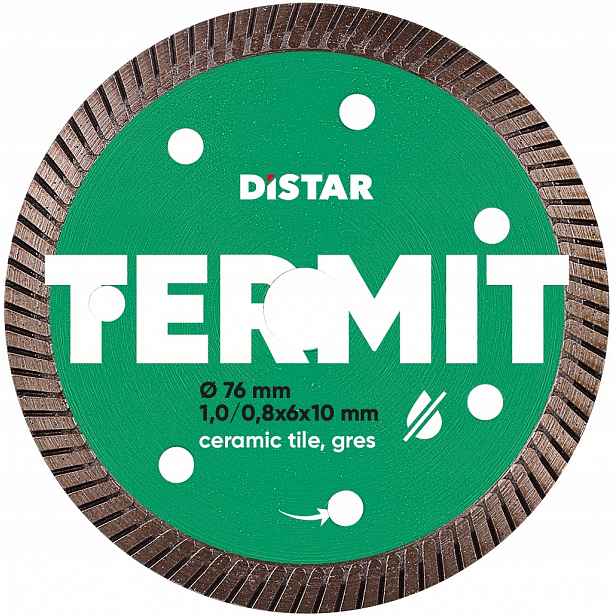 Distar Řezací kotouč Termit 76 mm pro keramiku 10 mm