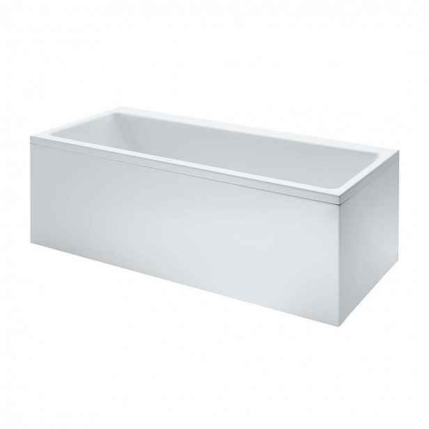 Laufen Pro - Rohová vana 160x70 cm, s hydromasáží, vzduchovou masáží a senzorem, bílá H2339560006451