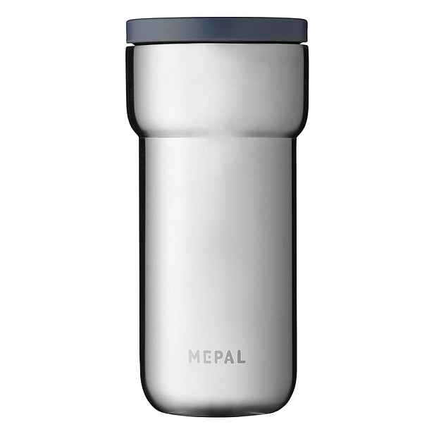Termo hrnek ve stříbrné barvě 375 ml Natural brushed – Mepal