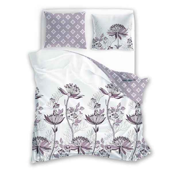 Povlečení bavlněné Pure Sateen 220x200 2x 70x80 3-dílná sada