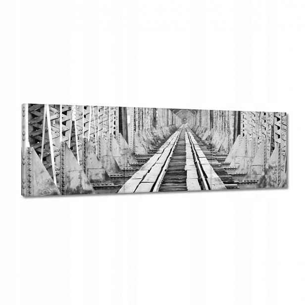 Obrazy 120x40 Železniční most