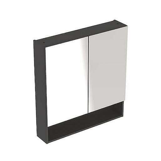 Zrcadlová skříňka Geberit Selnova 58,8x85 cm lakovaný láva 501.265.00.1