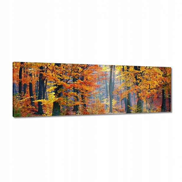 Hodiny 120x40 Zlatý podzim