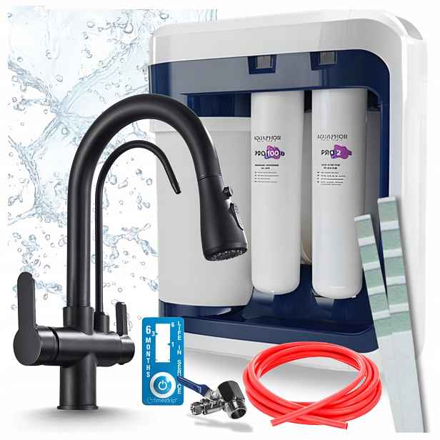 Kuchyňská Baterie Vytahovací Sprcha Filtr Aquaphor Ro 202S Pro Reverzní Osmóza