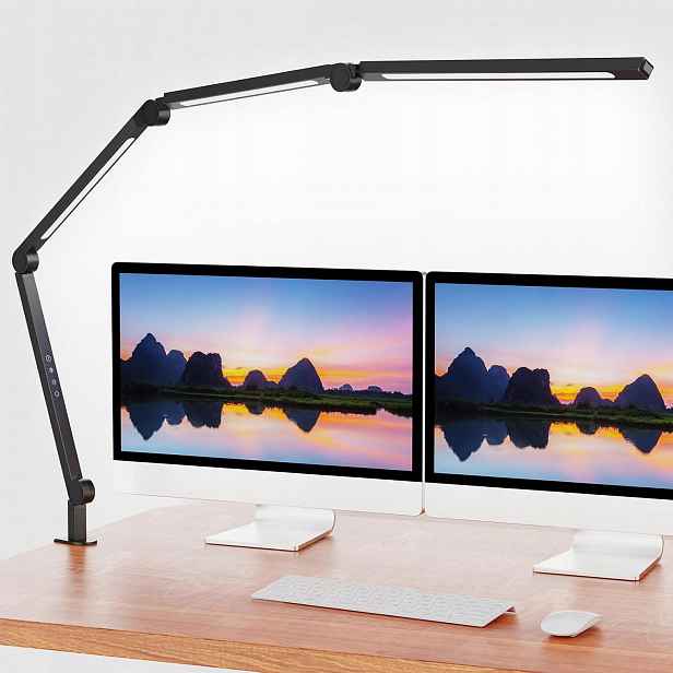 Led stolní lampa, 4 barevné teploty, 5 úrovní jasu