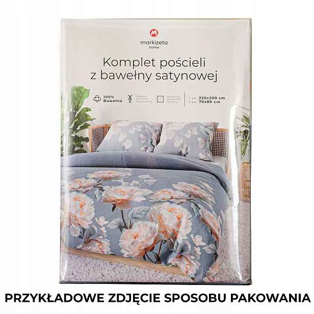 Markizeta Povlečení bavlněné saténové Rivano 220 x 200 cm