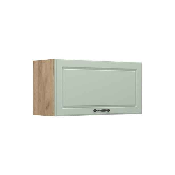 Vicco VĚŠÁK NA STĚNU R-Line, Mint venkovský dům/Zlatý mocný dub, 80 cm Plochý