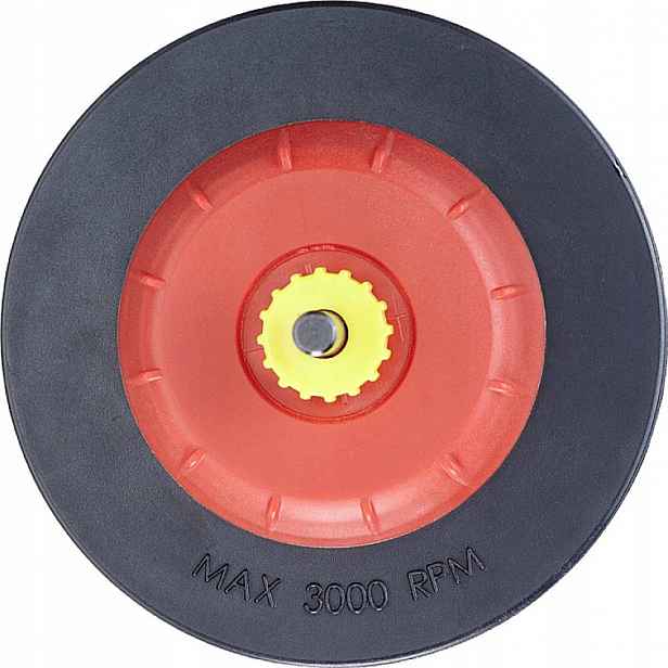 Kwb Odporový talíř 125 mm na suchý zip 4 brusné kotouče