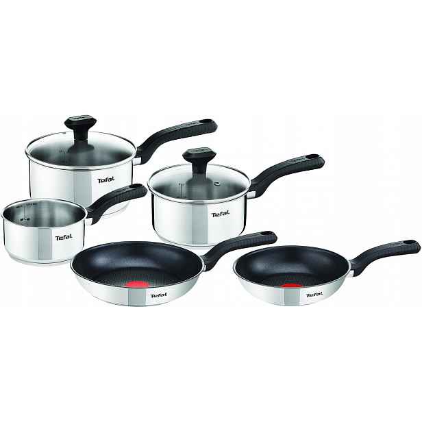 Sada hrnců Tefal comfort max nerezová ocel 5 ks.