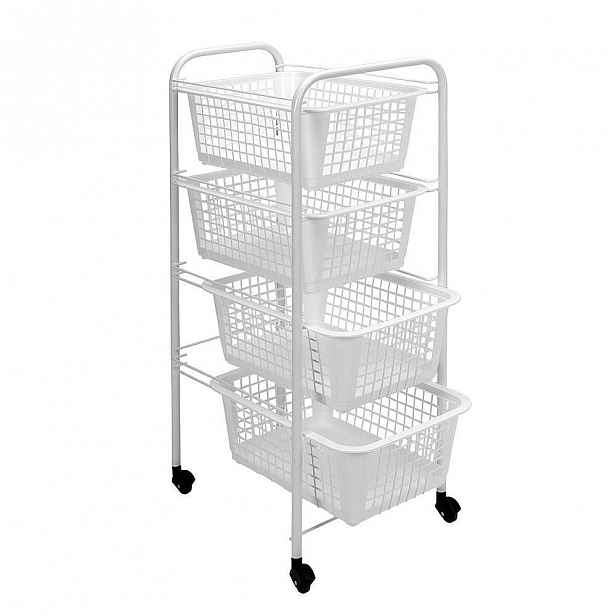 Stojan s košíky Metaltex Miami, výška 83 cm