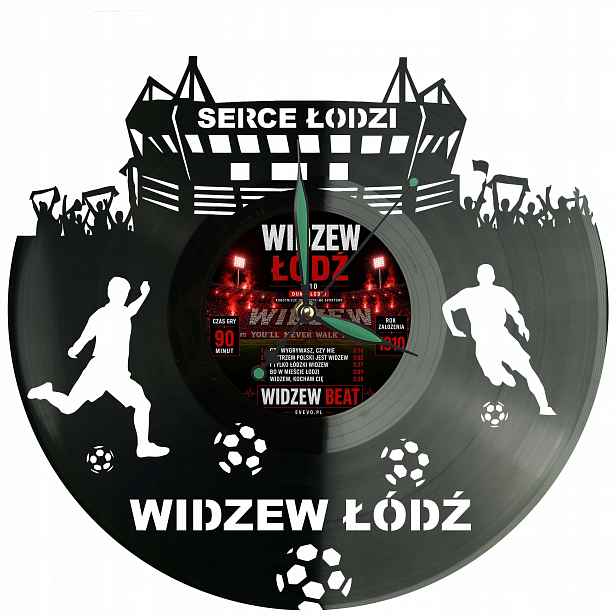 Widzew Łódź Dárek Originální Nástěnná Dekorace z desky