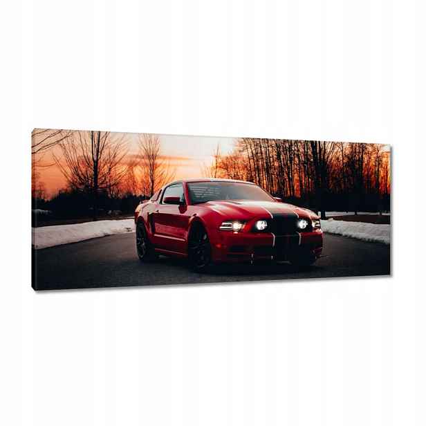 Obrazy 100x40 Ford Mustang Západní cesta