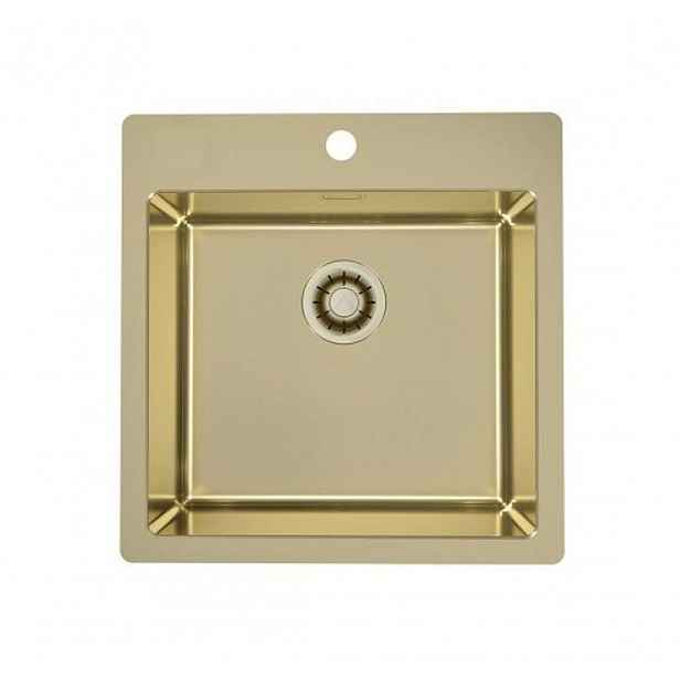 Alveus Pure Monarch - Dřez 52x53 cm, Quick-Close, gold 1149626