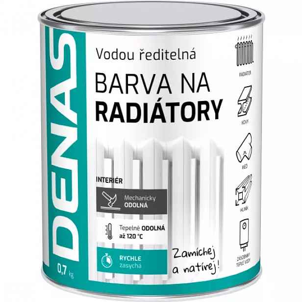 Denas radiator 0100 bílý 0,7kg