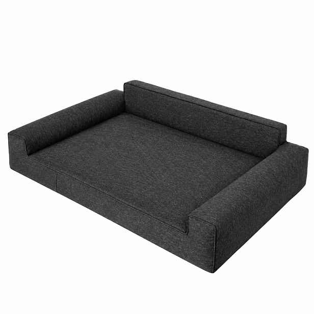 Pelíšek pro psy TOBY EKOLEN černý L, XL, XXL Rozměr: L-78x53 cm