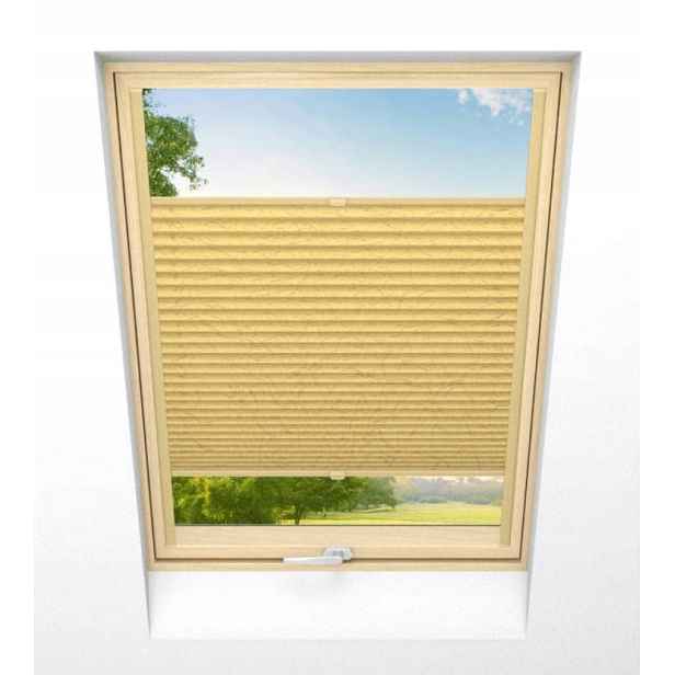 Plisovaná střešní roleta 70 x 100 cm Různé Barvy