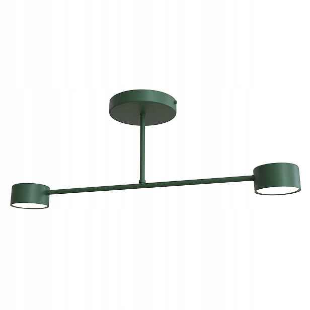 Stropní svítidlo Halo 2 olivová, 2× GX53, moderní design