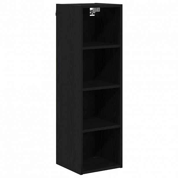 vidaXL Závěsná skříňka Černý dub 30 x 29,5 x 100 cm Kompozitní dřevo