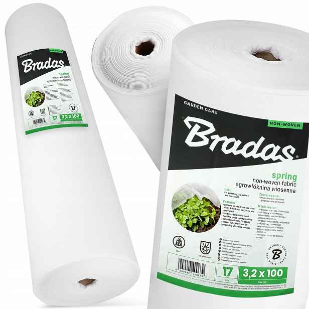 Agrotextilie Bílá 3,2 x 100 m Jarní Krycí 17 g Obal Rostlin Ogr 8Q