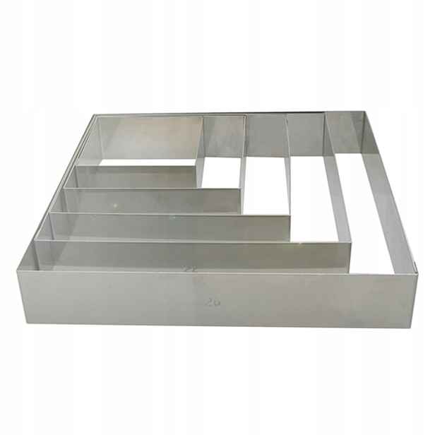 Cukrářský rohlík čtvercový 20 x 20 cm De Buyer