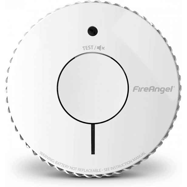 Fire Angel Optický Detektor Kouře Q-label Baterie 10 Let Ce EN14604