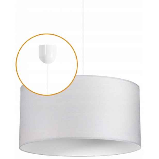 Závěsná lampa Abażur Šedá 35 cm
