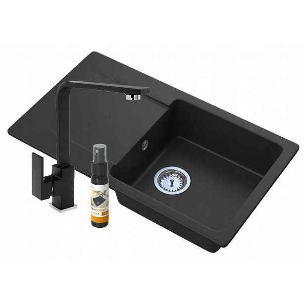 Dřez Granitový Dřez Granitová Baterie Sifon