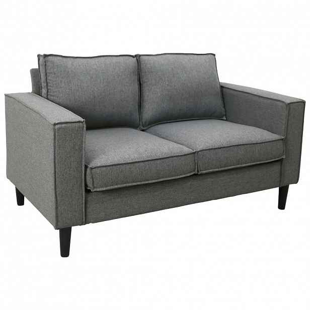 Livetastic DVOUMÍSTNÁ POHOVKA, textil, světle šedá