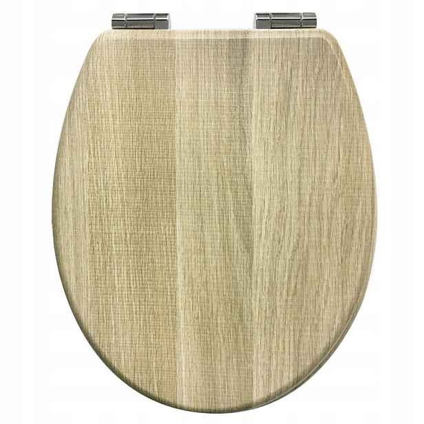 Wc sedátko Awd Interior Mdf odstíny hnědé a béžové Mdf