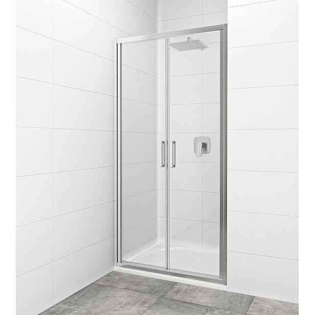 Sprchové dveře 80x195 cm Siko TEX chrom lesklý SIKOTEXL80CRT
