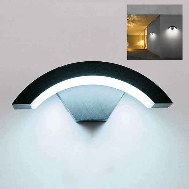 Venkovní nástěnné svítidlo Led zahradní fasádní lampa 18W IP65