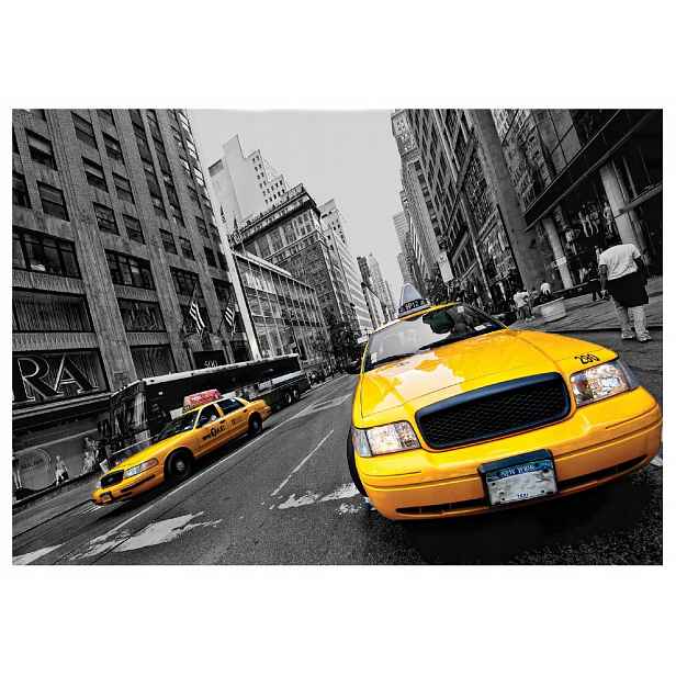 Fototapeta Taxi New York Žluté Taxíky 254x184