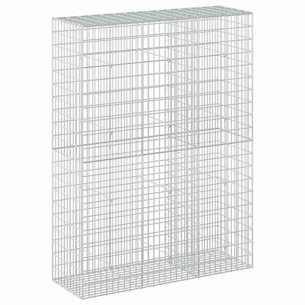 vidaXL Gabion s drátem 3,5 mm a síťkou 5x10 cm 150x50x200 cm