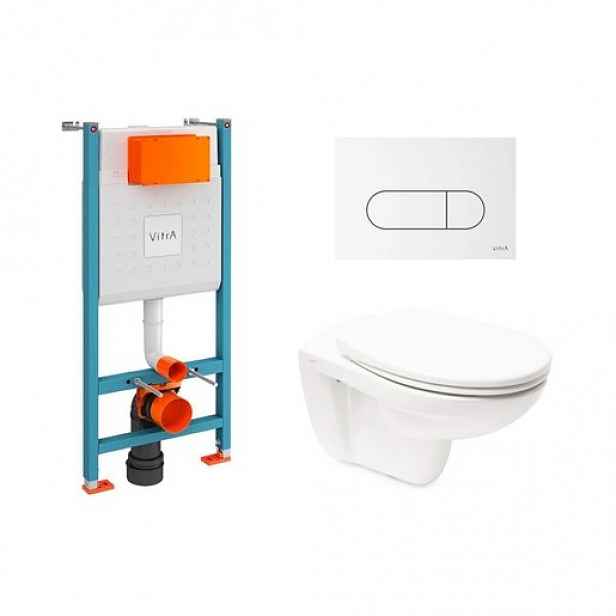 Závěsný WC set do lehkých stěn / předstěnová Vitra Normus SIKOVSW2
