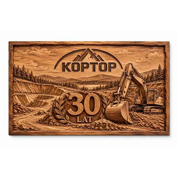 Dárek pro bagru – dřevěný obraz s věnováním 50x31 cm