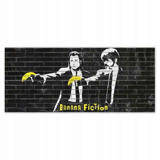 Fototapety 211x91 Banksy Banana Fiction