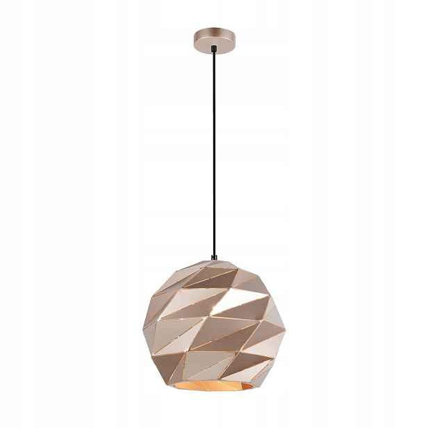 Italux Palermo Závěsná lampa Moderní zlatá ocelová IP20 E27
