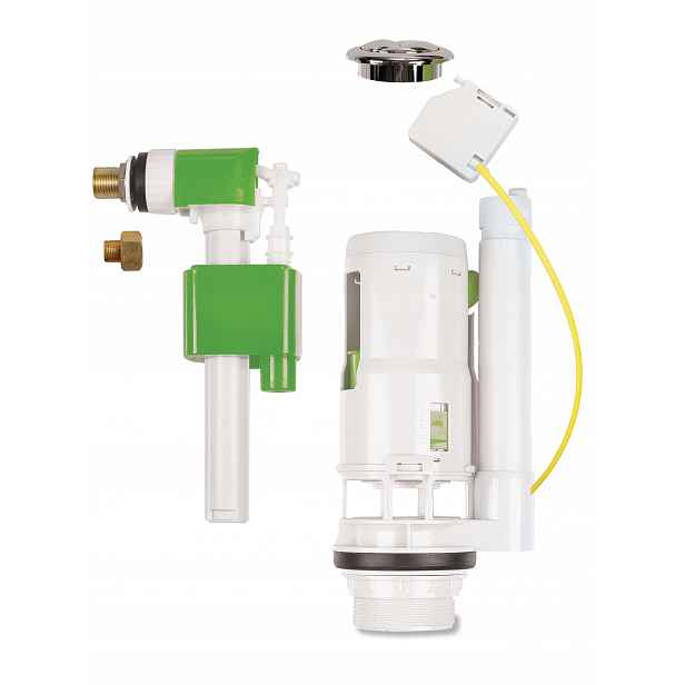 Vypouštěcí Ventil 3/6 L Lanko Napouštěcí Ventil 1/2 3/8 Adaptér Sada Wc