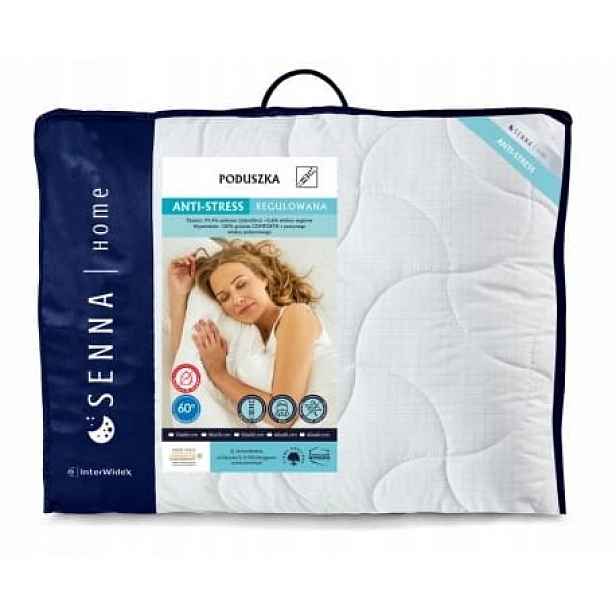 Inter Widex Polštář Anti-stress Bílý 70x80 1200g
