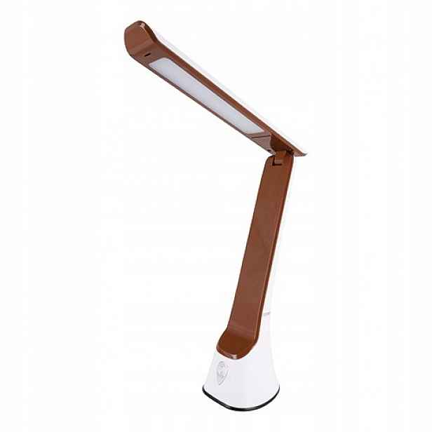 Led stolní lampa 3 barvy světla 8W Ideus hnědá