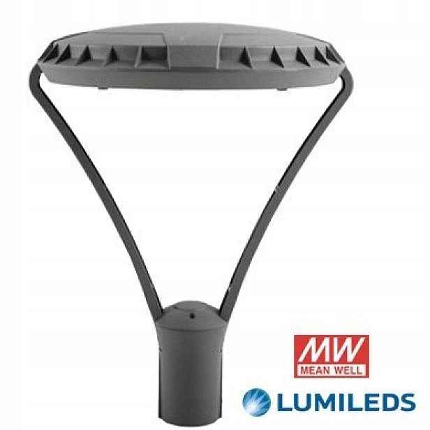 Parková lampa Adora 60W 4000K RAL7016 antracit