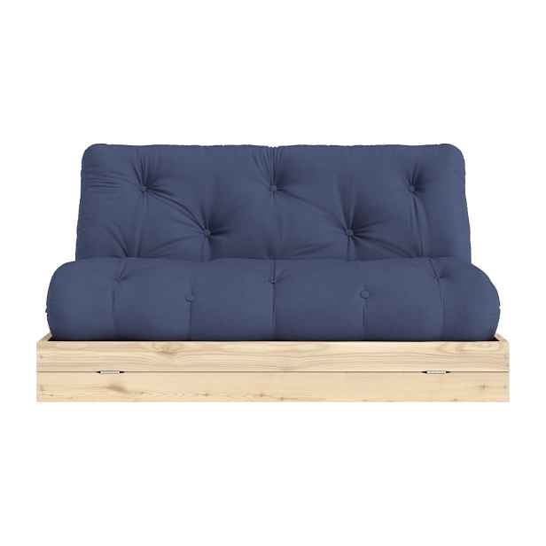 Tmavě modrá rozkládací pohovka 145 cm Flip – Karup Design